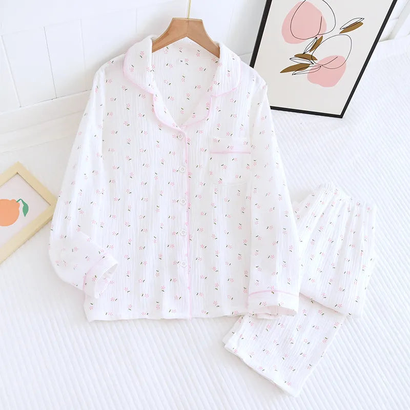 Gege 100% cotton women PJ set