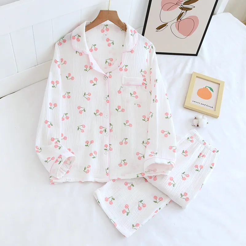 Gege 100% cotton women PJ set