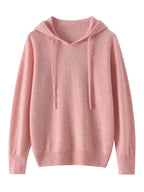 Women's Cashmere Autumn Hoodie – Luxury Comfort in Every Wear