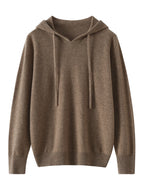 Women's Cashmere Autumn Hoodie – Luxury Comfort in Every Wear