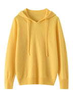 Women's Cashmere Autumn Hoodie – Luxury Comfort in Every Wear
